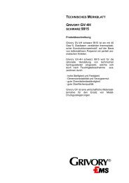 TECHNISCHES MERKBLATT GRIVORY GV-4H SCHWARZ 9915