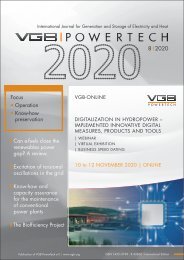 Vgb Powertech 9 International Journal For Generation And Storage Of Electricity And Heat