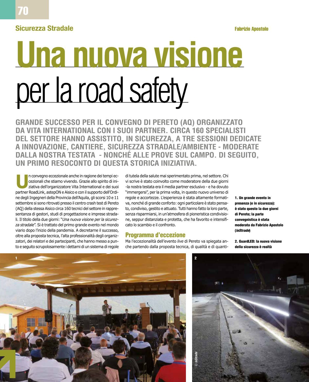 Una nuova visione per la road safety