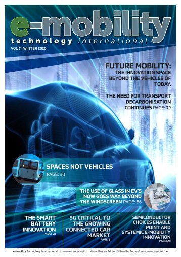 E-mobility Technology Winter 2020