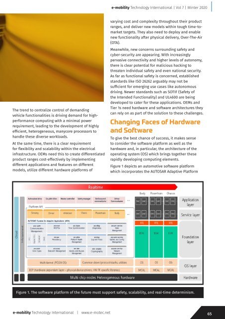 E-mobility Technology Winter 2020