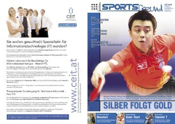 SILBER FOLGT GOLD - SV-Schwechat