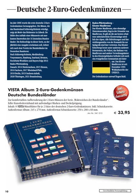 ZUBEHÖR FÜR NUMISMATIKER - Leuchtturm