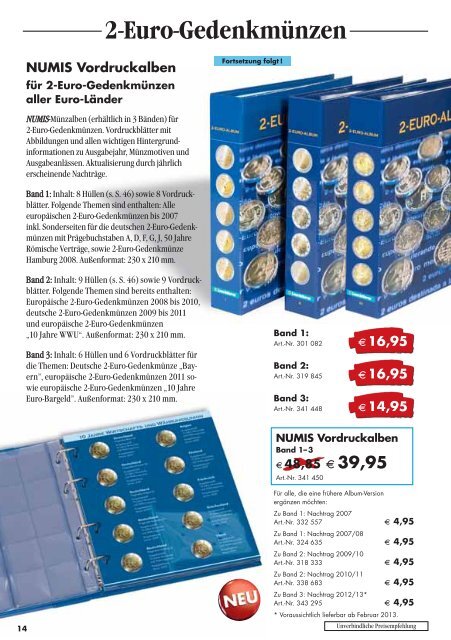 ZUBEHÖR FÜR NUMISMATIKER - Leuchtturm