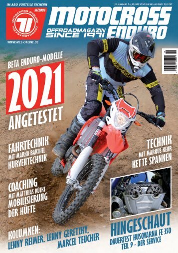 Motocross Enduro Ausgabe 10/2020