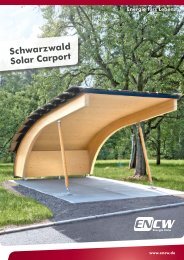 Schwarzwald Solar Carport - ENCW