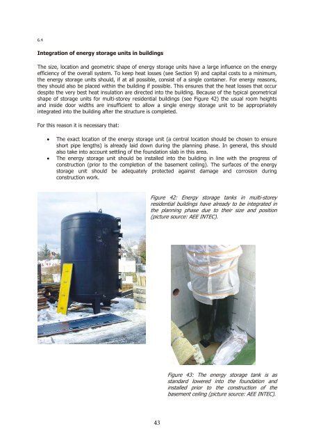 Solar-supported heating networks in multi-storey residential buildings