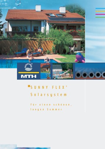 Solaranlage SUNNY FLEX - MTH-Moderne Wassertechnik AG