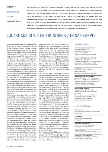 solarhaus iii suter truninger / ebnat-kappel - Solar Agentur Schweiz