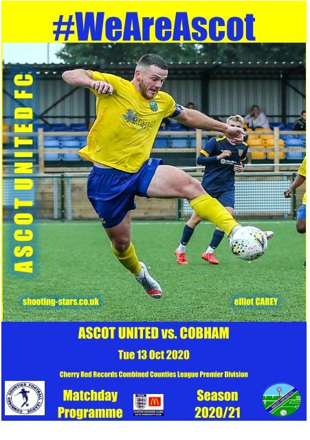 Ascot United v Cobham 131020