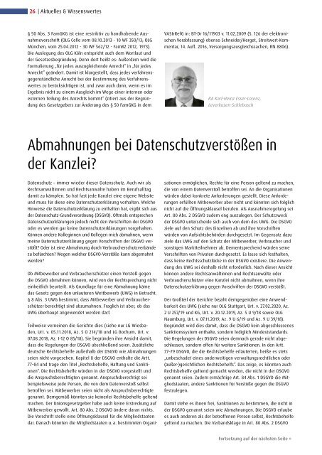 KAV Magazin Ausgabe 03-2020