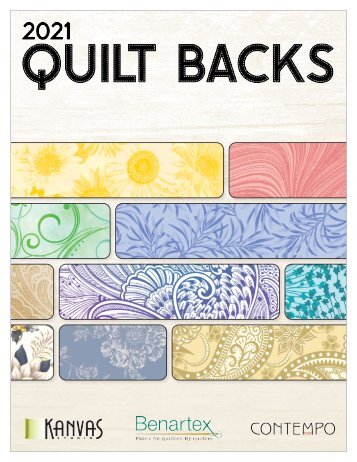 2021 Quilt Backs