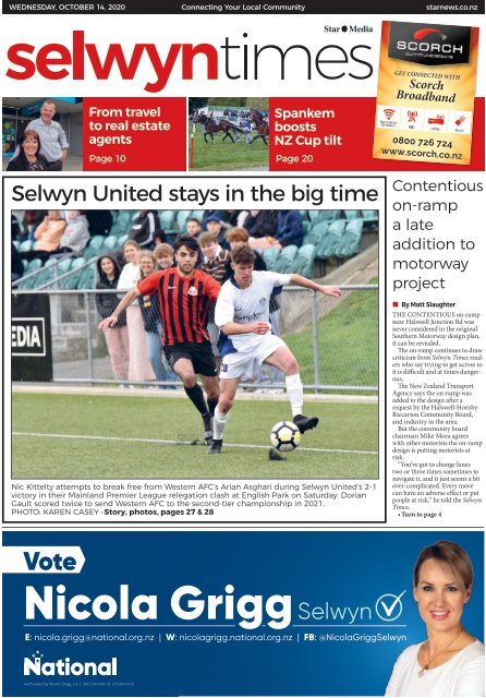 Selwyn Times: October 14, 2020