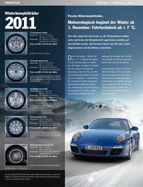 Porsche Identität. - Porsche Zentrum Olympiapark