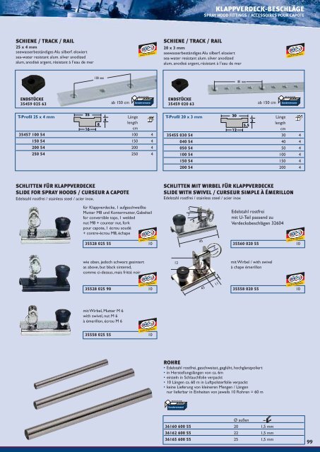 Sprenger Boot Katalog 2008-09 - One Design Center