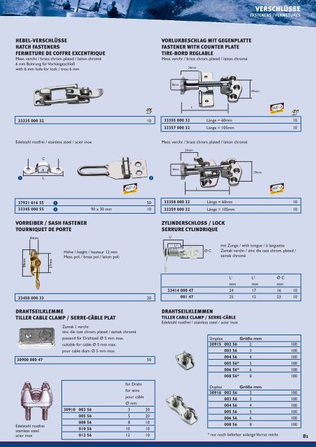 Sprenger Boot Katalog 2008-09 - One Design Center