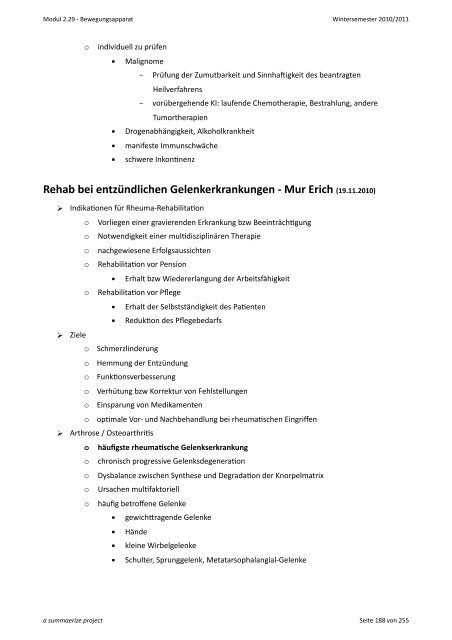 00 SIP Summary BEW - DocCheck Campus