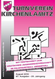 August 2010 87. Ausgabe - Herzlich Willkommen beim Turnverein ...