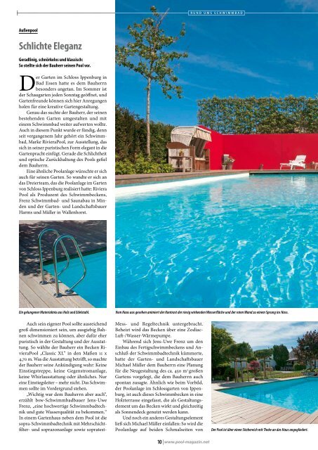 Pool-Magazin Ausgabe 47, 24. Jahrgang