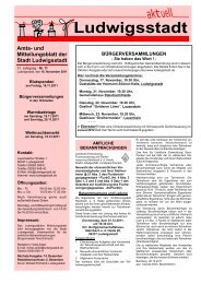 Mitteilungsblatt November 11 - Ludwigsstadt