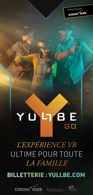YULLBE GO – Expériences VR individuelles en déplacement libre
