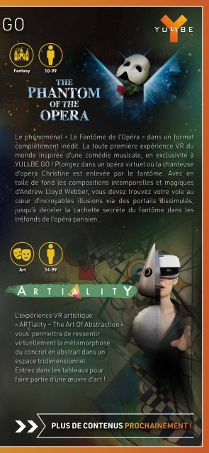 YULLBE GO – Expériences VR individuelles en déplacement libre