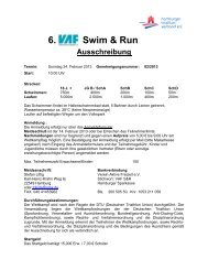6. Swim & Run Ausschreibung - beim Hamburger Triathlon Verband ...