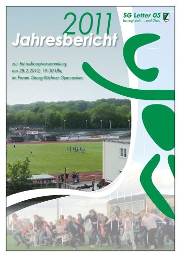 Jahresbericht 2011 der Gymnastik-Abteilung - Sportgemeinschaft ...