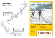 Grösster Langlauf-Shop der Region - Trubschachen