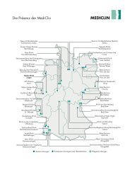 Informationen für Patienten - Hedon-Klinik Lingen