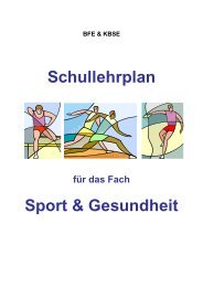 und Gesundheitsunterrichts - bfe berufsfachschule emmental