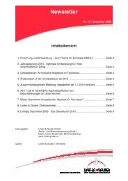 Newsletter - Linder & Gruber, Steuer- und Wirtschaftsberatung GmbH