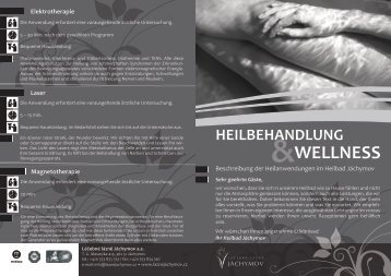 heilbehandlung wellness - Léčebné Lázně Jáchymov