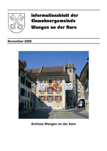 Dezember 2009 - Wangen an der Aare