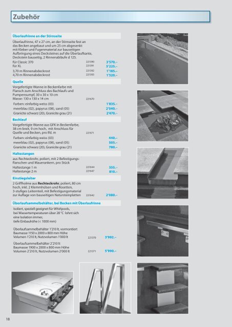 D • L I N E PREISLISTE 2012 - Aqua Solar AG