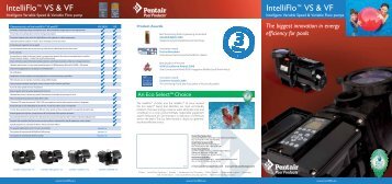IntelliFlo™ VS & VF - PoolStore UK Ltd.