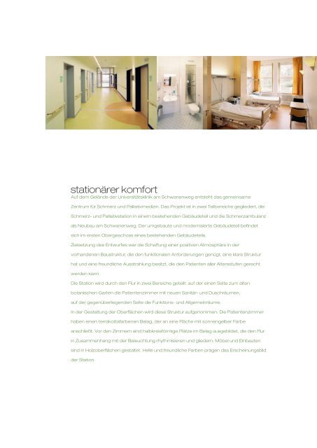 und palliativstation - Schmieder & Dau Architekten