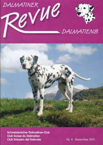 finden Sie die Revue 4-2011 (2 - Dalmatiner.ch