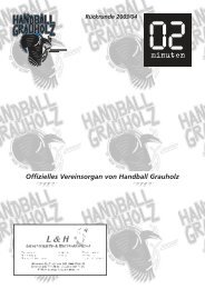Junioren U13 - Handball Grauholz