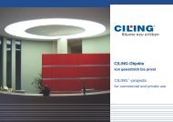 ceilings and CILING® lighted ceilings