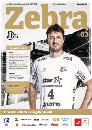 ZEBRA Hallenheft THW Kiel vs. SG Flensburg-Handewitt 18.10.2020 