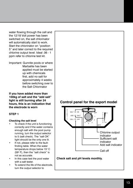 Your Poolcare Solution Instruction Manual La solution ... - Poolmaid