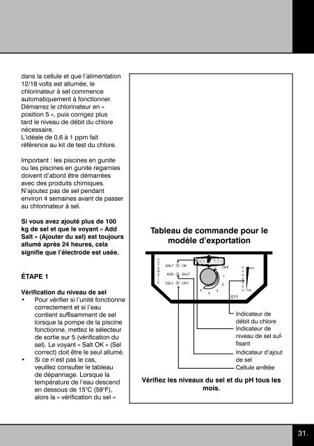 Your Poolcare Solution Instruction Manual La solution ... - Poolmaid