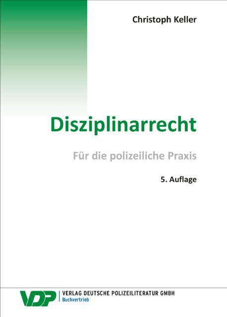 Disziplinarrecht - Leseprobe