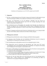 Haus- und Badeordnung für das Rheintalbad Waghäusel (Frei- und ...
