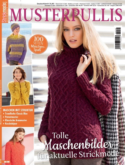 Meine Strickmode Sonderheft MS048: Musterpullis