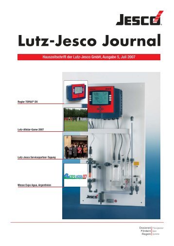 Lutz-Jesco Journal - Lutz-Jesco GmbH