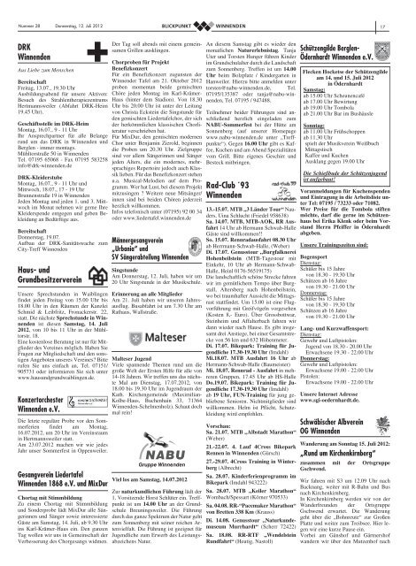 Blickpunkt Ausgabe 28 2012.pdf - Stadt Winnenden