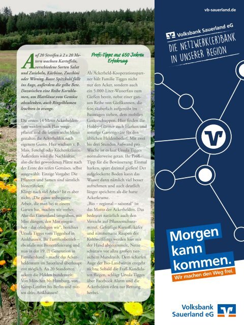 WOLL Magazin Warstein, Möhnesee, Rüthen // Herbst 2020