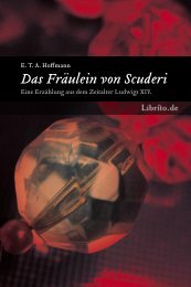 Das Fräulein von Scuderi - Librito